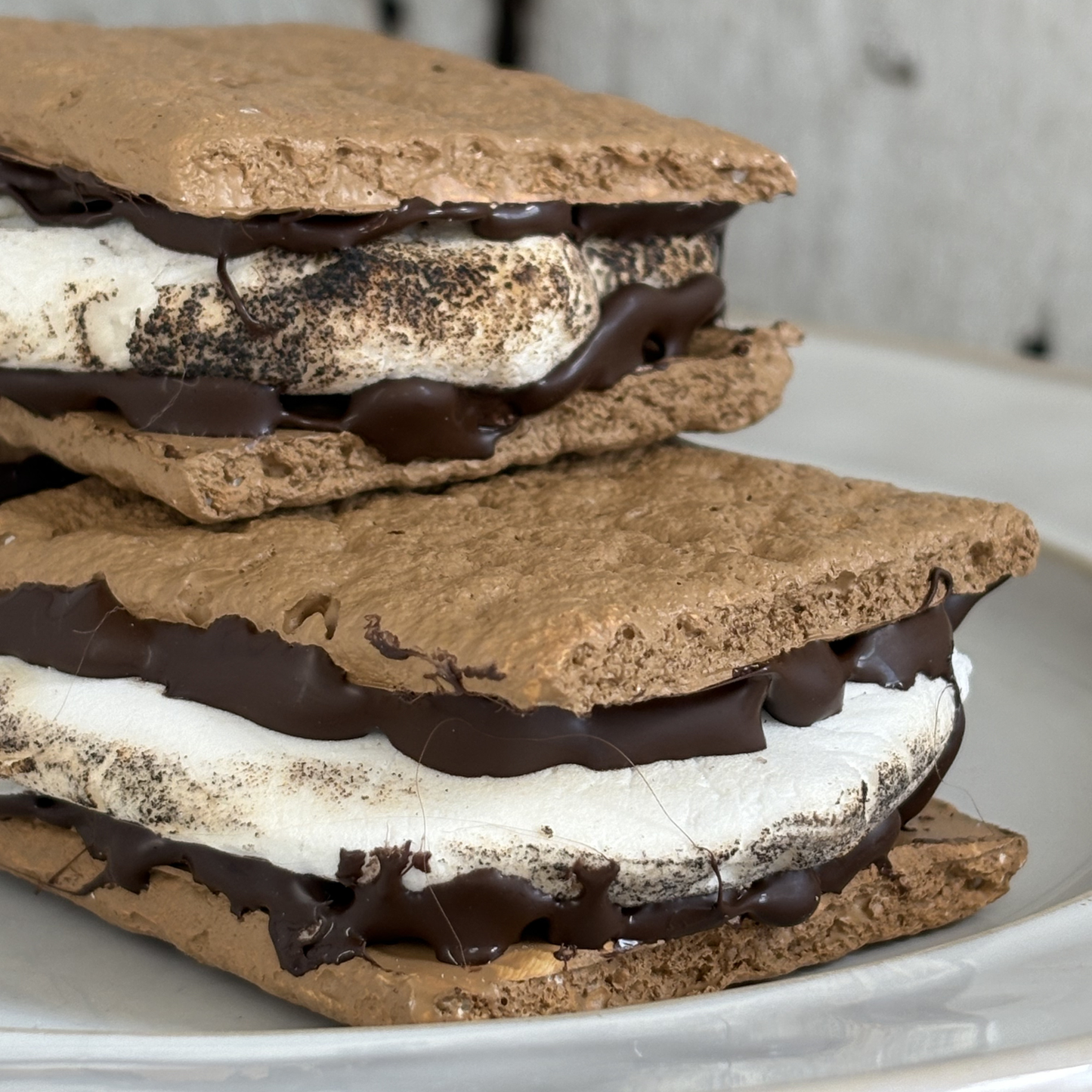 Faux S’mores for Decor