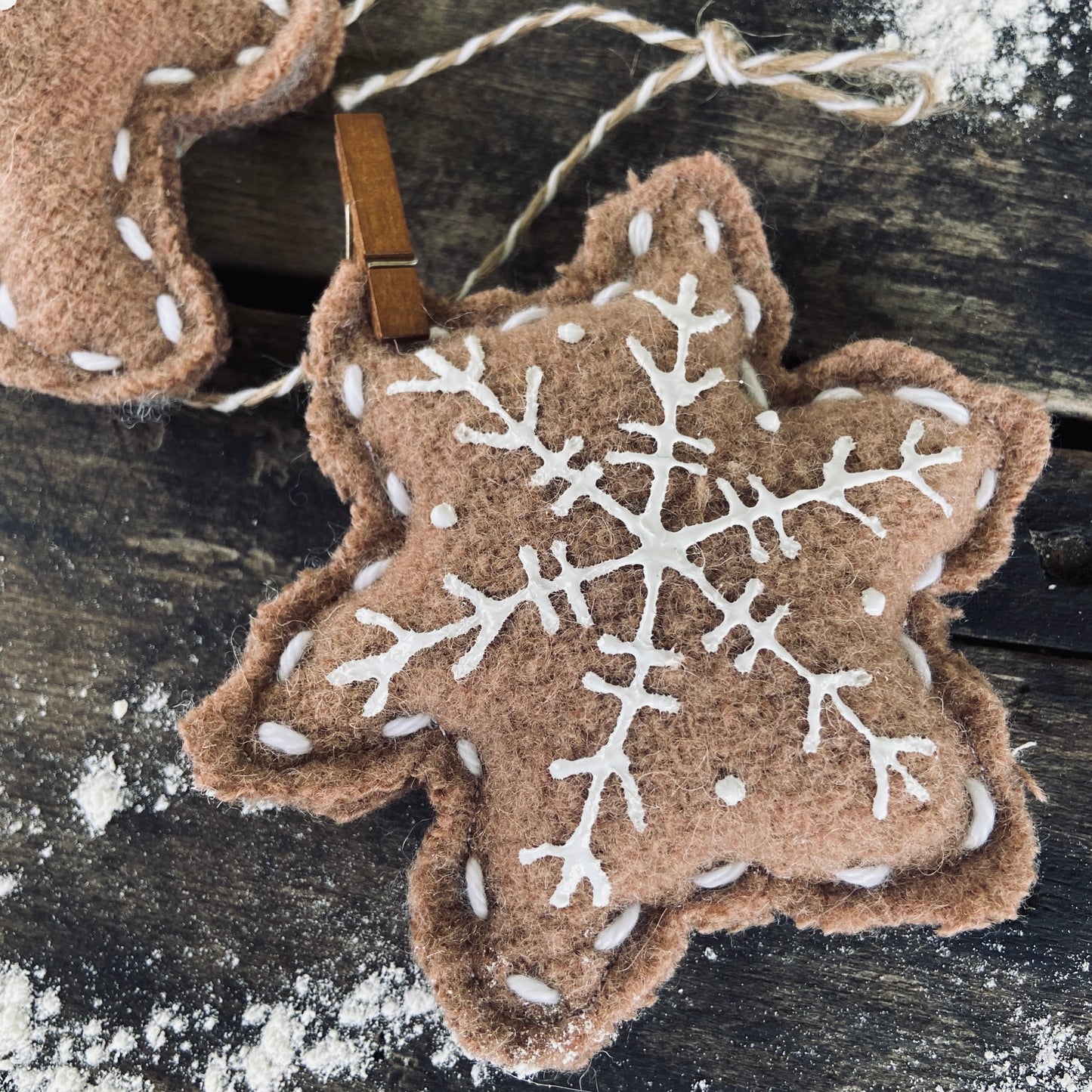 Gingerbread Cookies Garland-4 foot