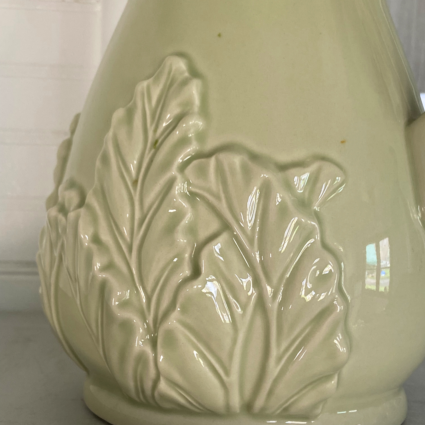 Cottage Garden Cabbage Pitcher Vase