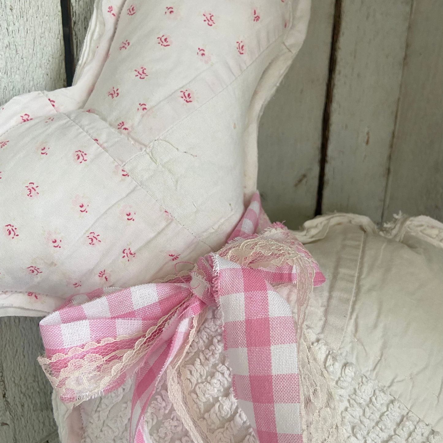 Large Quilted Floral Rabbit
