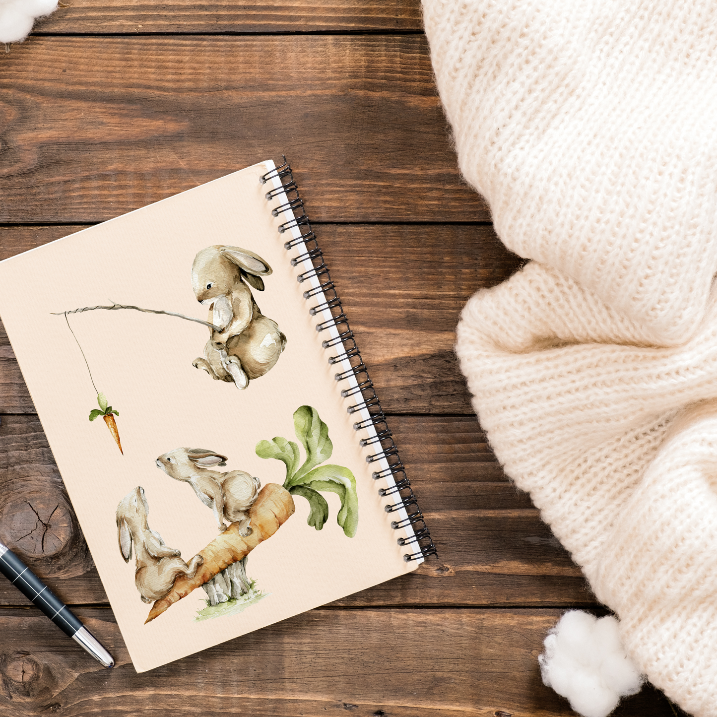 Spring Woodland Animals Waterproof Stickers Set