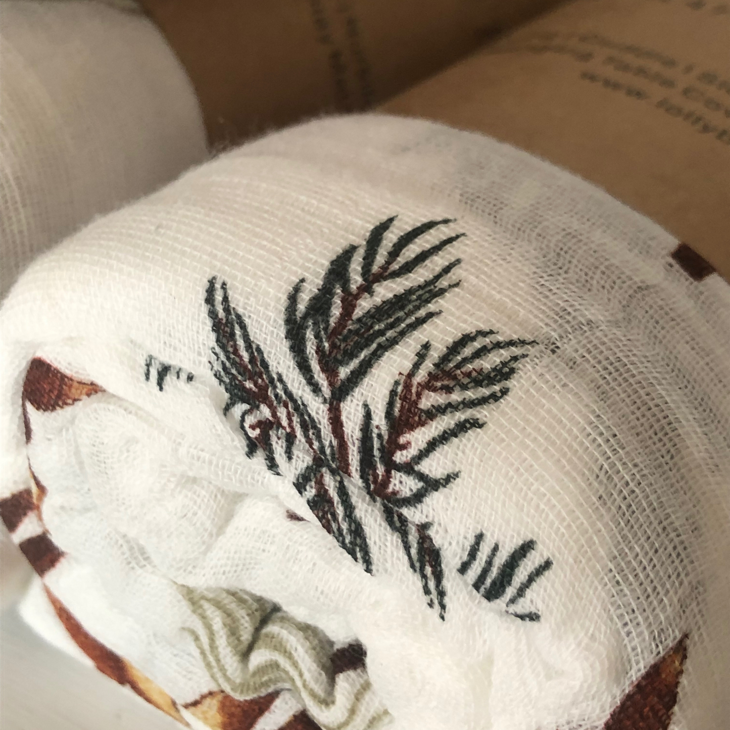 Woodland Theme-Deer Muslim Swaddling Blanket