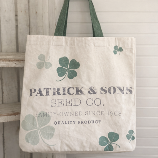 Patrick & Sons Seed Co. Canvas Market Tote