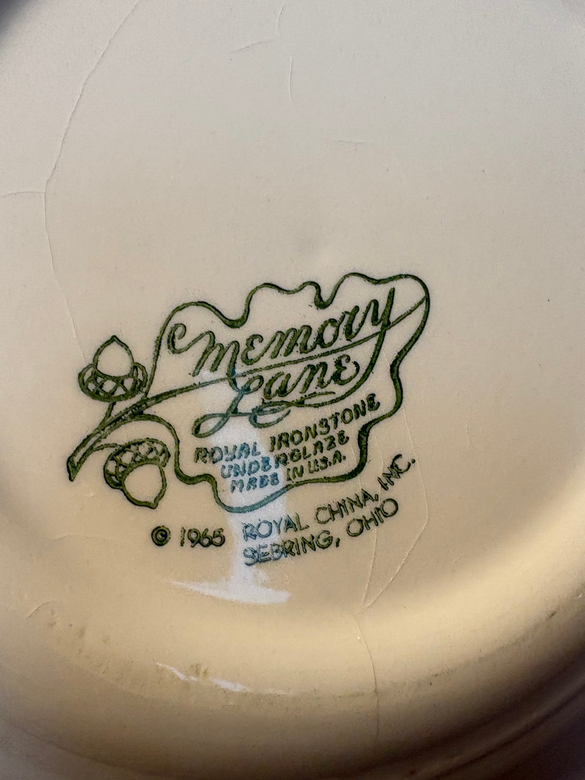 Vintage Royal China Memory Lane Bowls -Set of 2