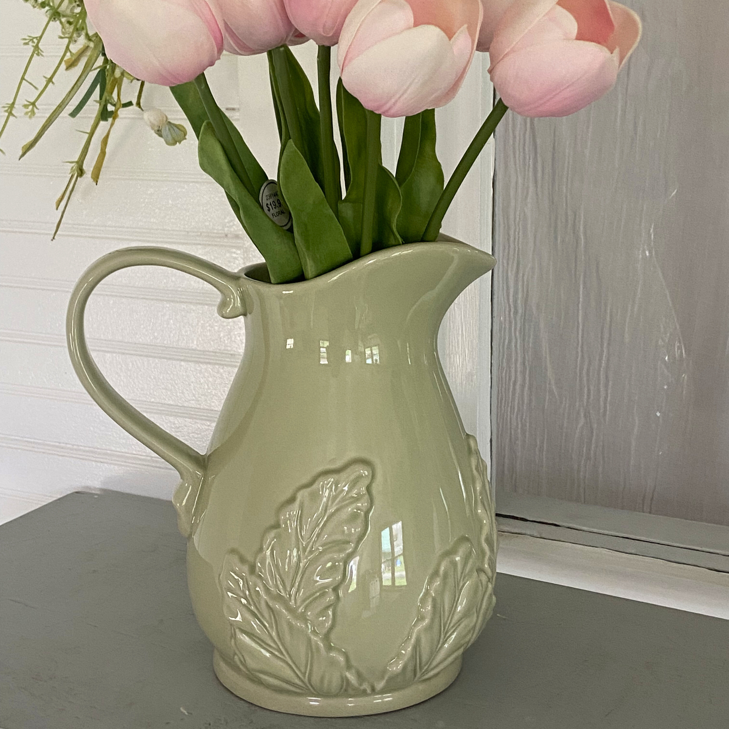 Cottage Garden Cabbage Pitcher Vase