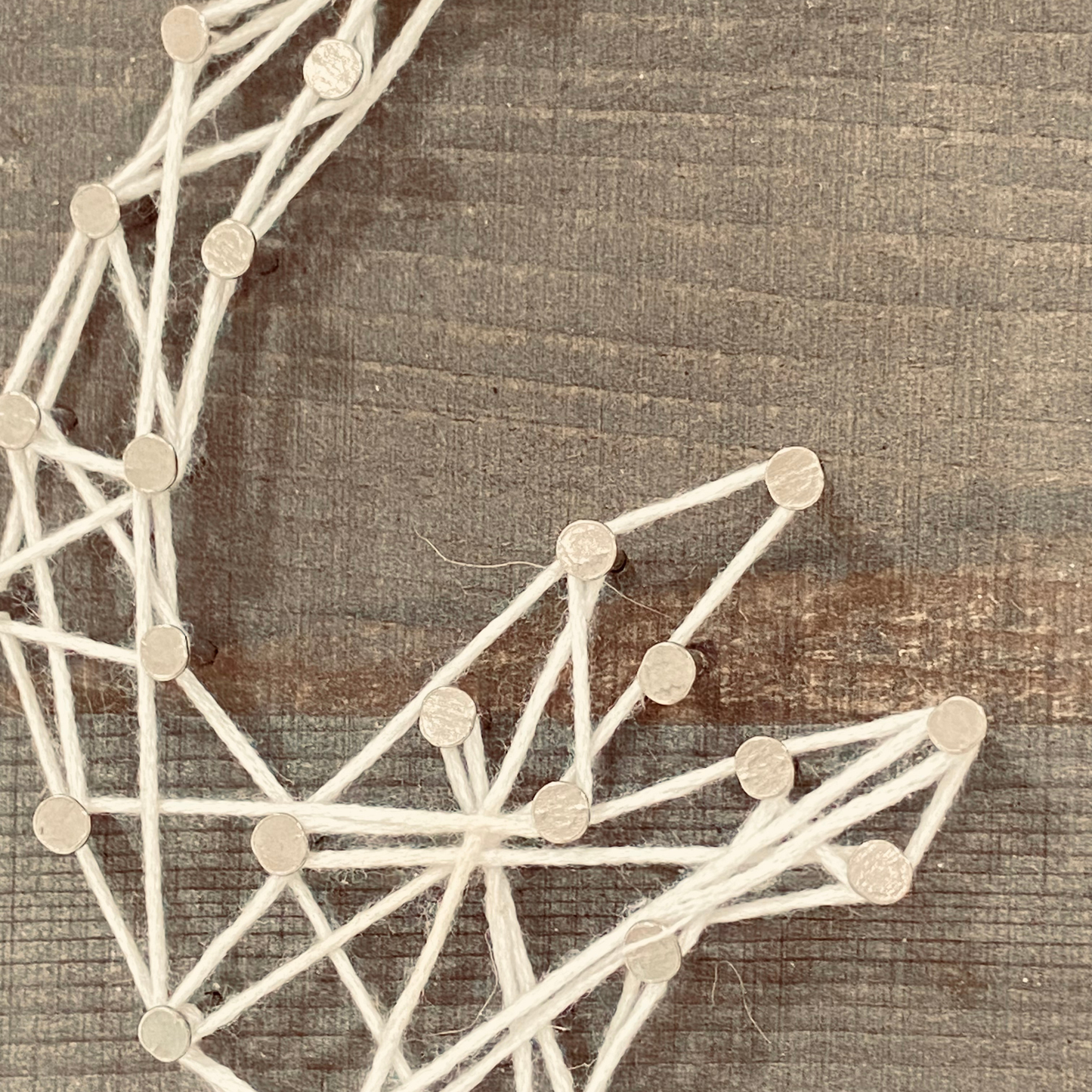 Rustic Buck String Art-10”