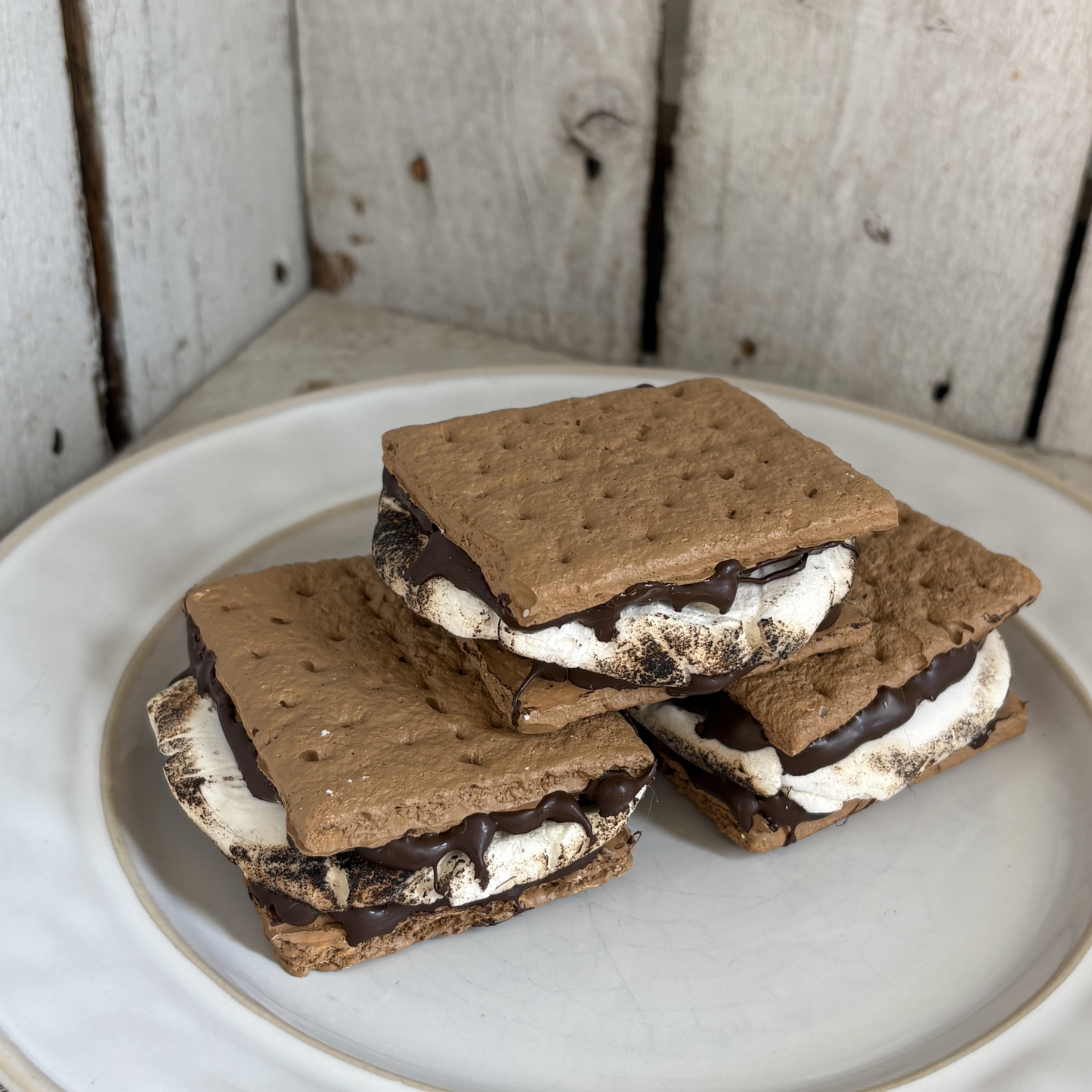 Faux S’mores for Decor