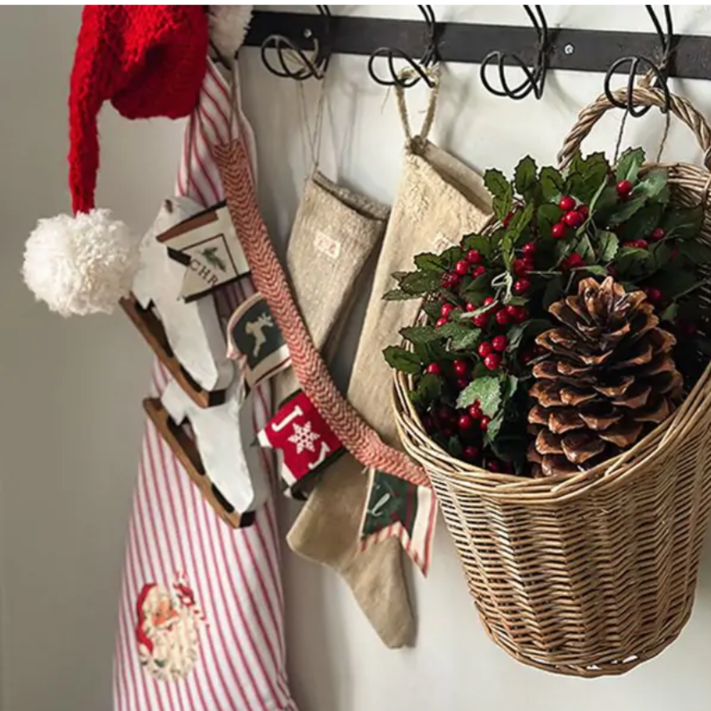 Mini Holiday Banner perfect for Hot Cocoa and Coffee Bars-2.5 feet