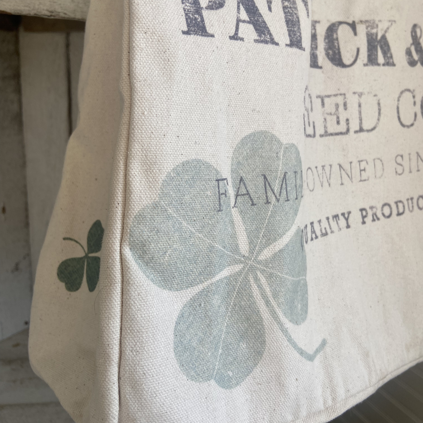 Patrick & Sons Seed Co. Canvas Market Tote