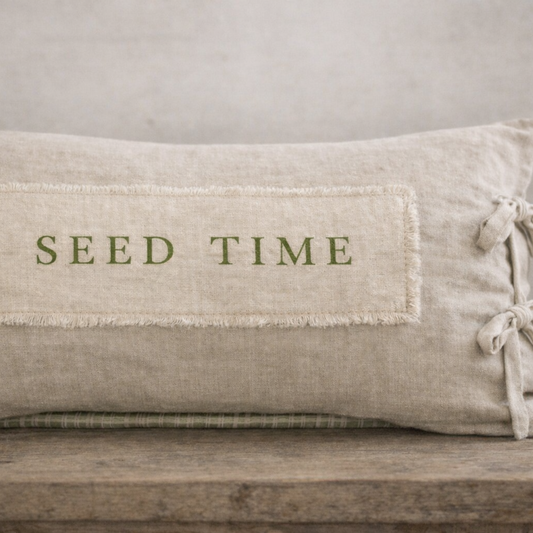 Seed Time Lumbar Pillow – 12 x 24