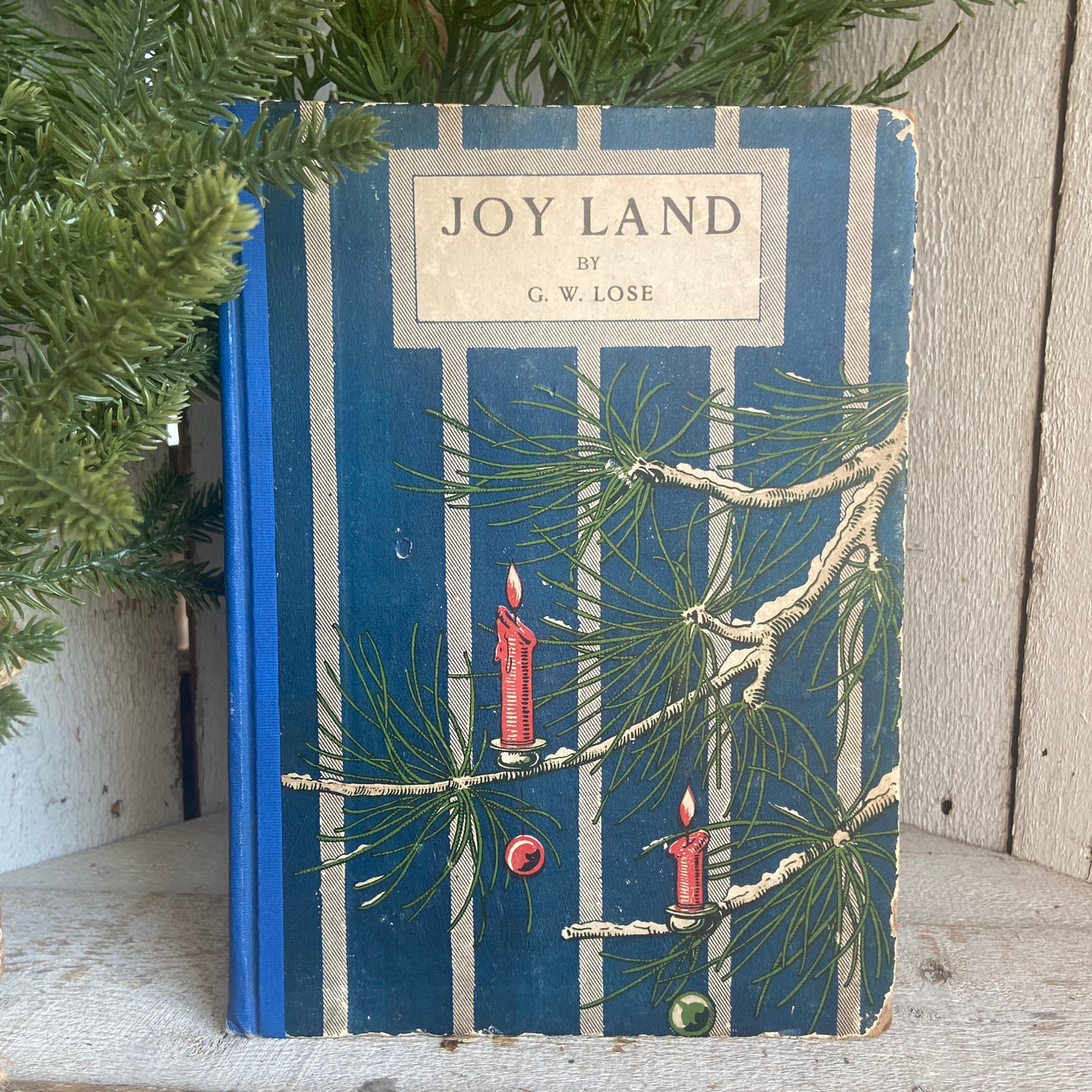 Vintage 1922 “Joy Land” Book – for Christmas Book Collection