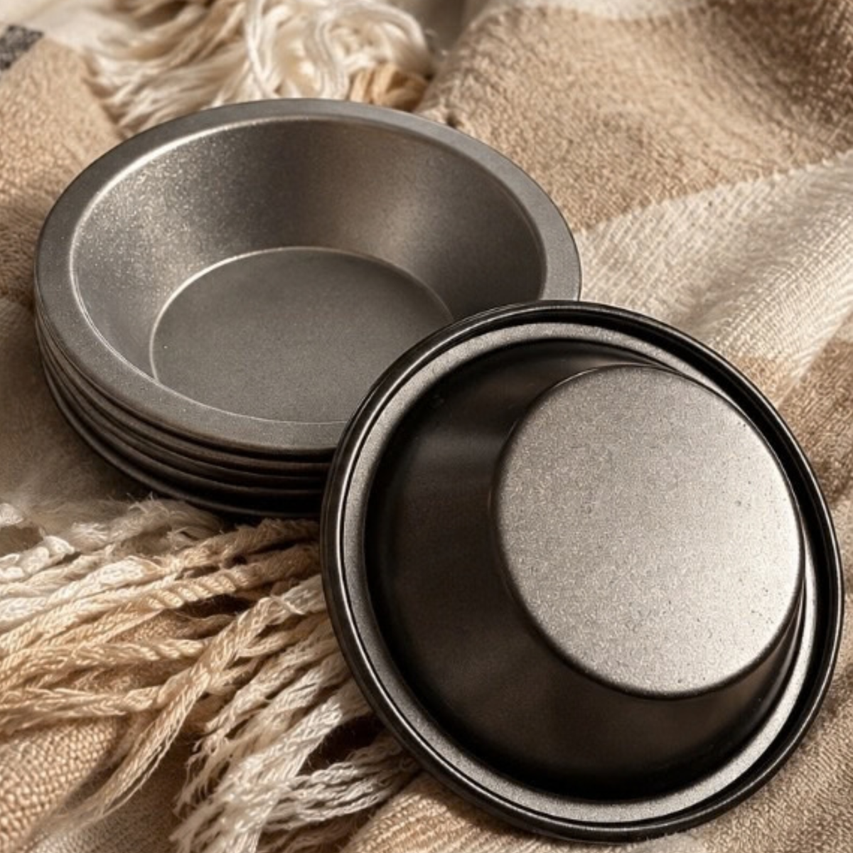 Mini Vintage Pie Tins-set of 6