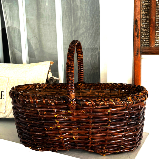 Vintage Gathering Basket