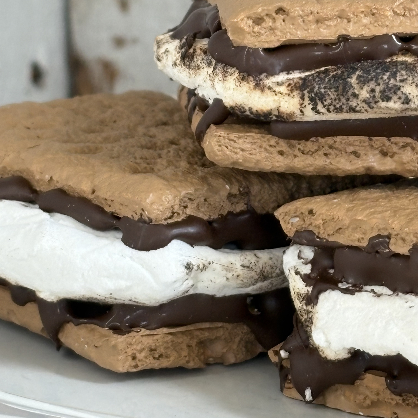 Faux S’mores for Decor