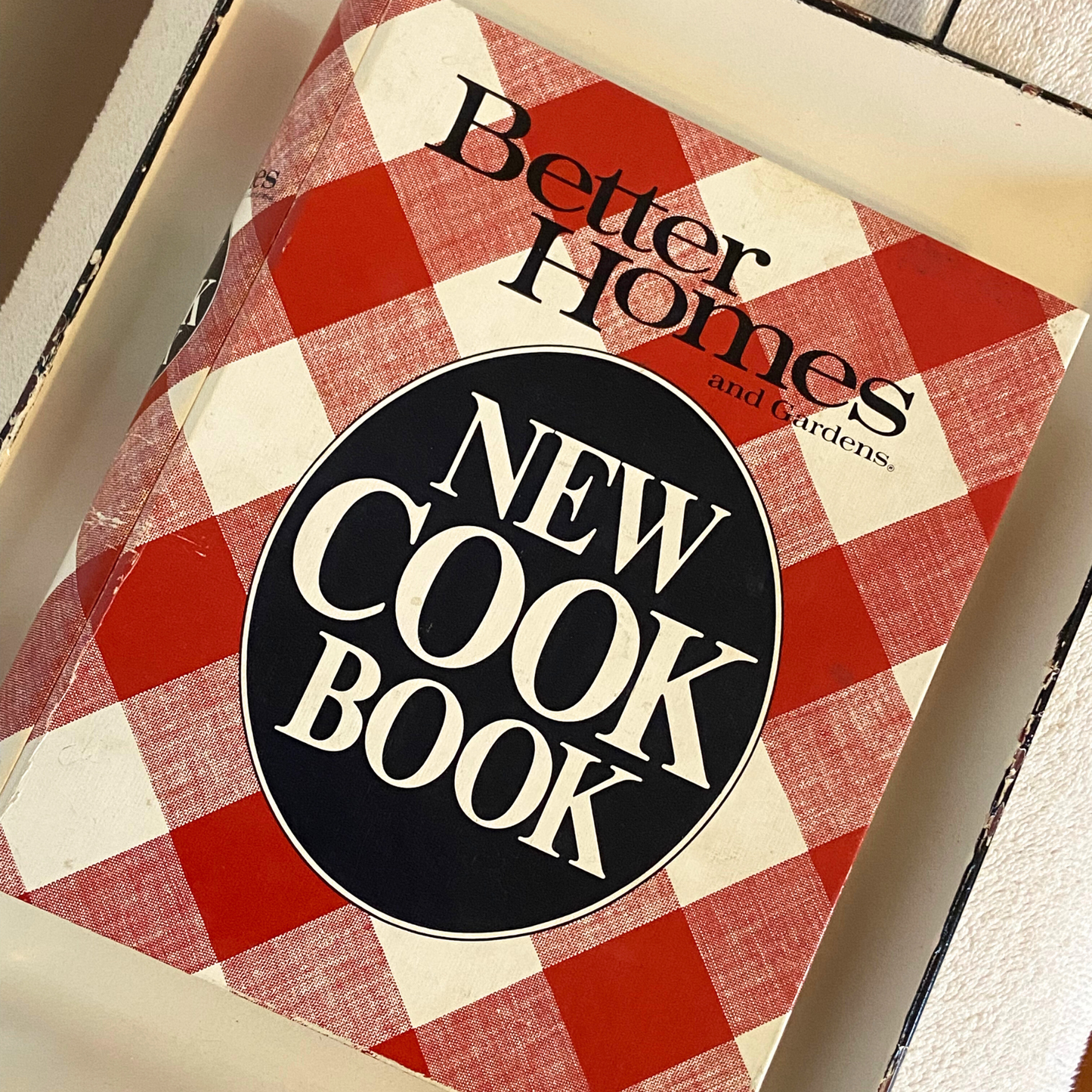 Vintage Better Homes & Gardens New Cook Book Classic Red Gingham Edition -1970s