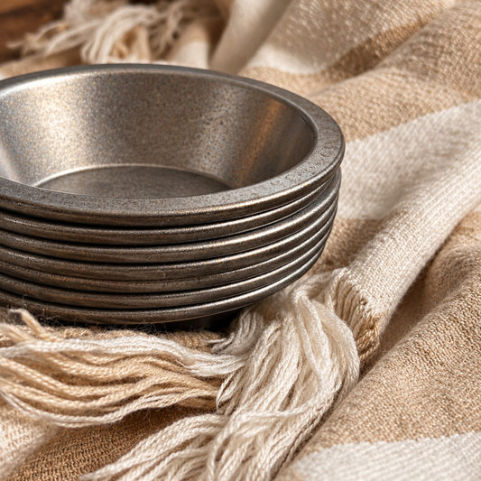 Mini Vintage Pie Tins-set of 6