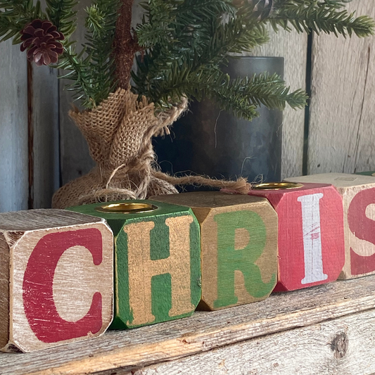 Vintage Christmas Blocks