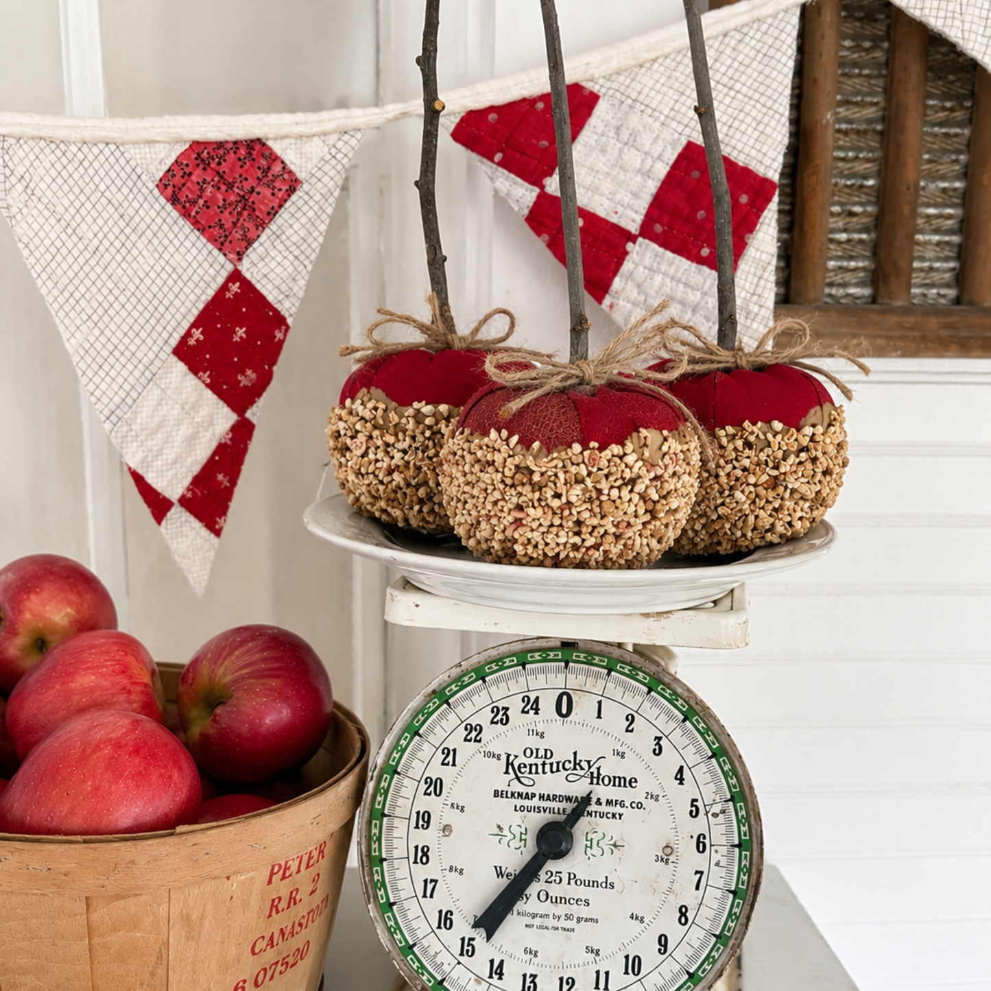 Handmade Caramel Apples w/toasted nuts