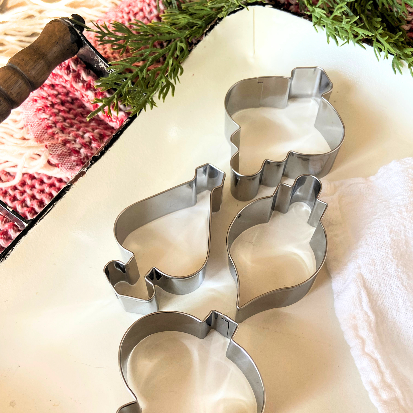 Ornament Cookie Cutters Inspired by Vintage Ornaments-set of 4