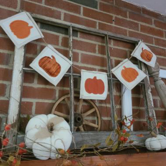 Canvas Pumpkin Patch Market Banner